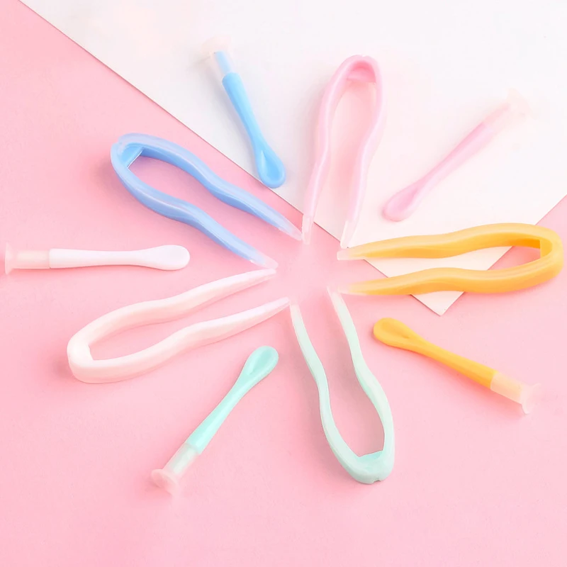 

Wholesale remover fresh color mini travel plastic stick contact lens tweezer
