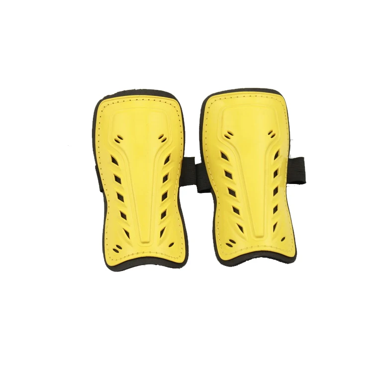

High Quality Professional Football Shin Pad Leg Protector Soccer Shin Guard, Yellow, red, blue, black