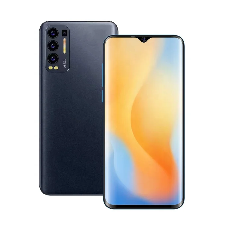 

New 6.52 inch Full Screen 4G Smart Mobile Phones with 2GB + 16GB, Black blue