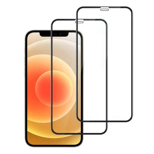 

9H Steam Deck Hardness Antimicrobial Tempered Glass Phone Screen Protector for iPhone 12 Pro, Transparent