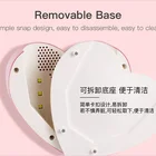 Wenkai 工場新規スマートハート形デュアル光源 uv led カーリングランプ 24 ワットネイルジェルポリッシュドライヤーマニキュア