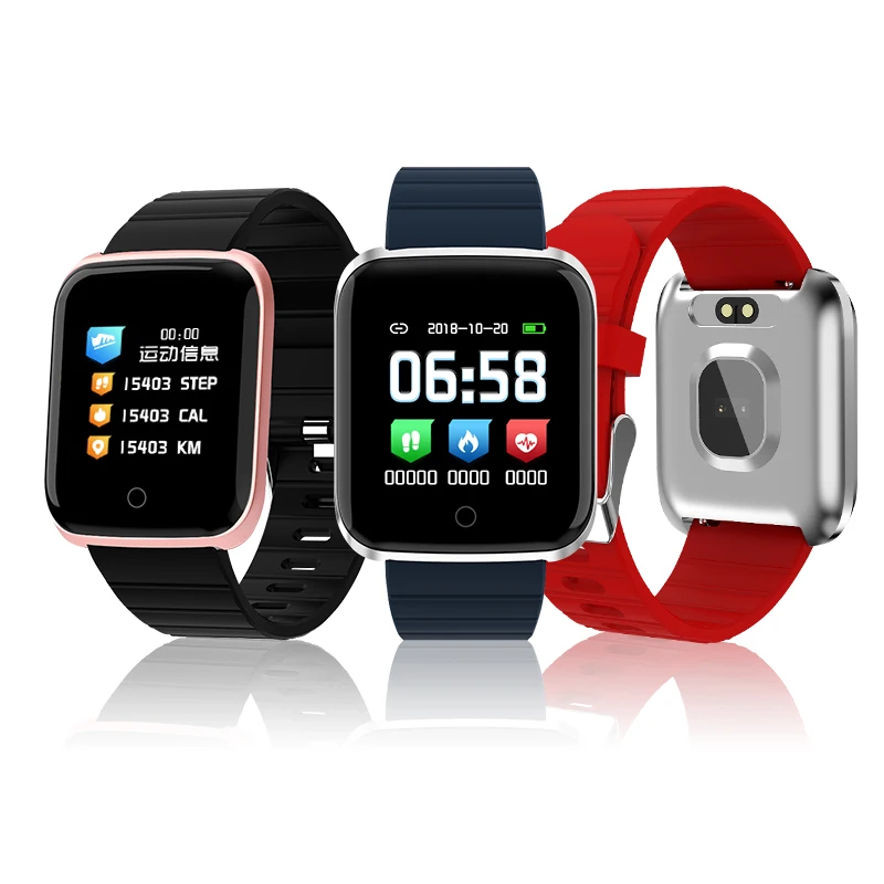 

Hot Sale smart watch bracelet YS18 waterproof Fitness Tracker Heart Rate Blood Pressure bluetooth sport watch custom wholesale