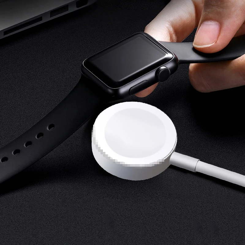 

Newest Rohs Magnetic Charging Usb Wirelss Charge Cable 1m Wireless Smart Watch Charger for Apple iwatch Series 5 4 3 2 1