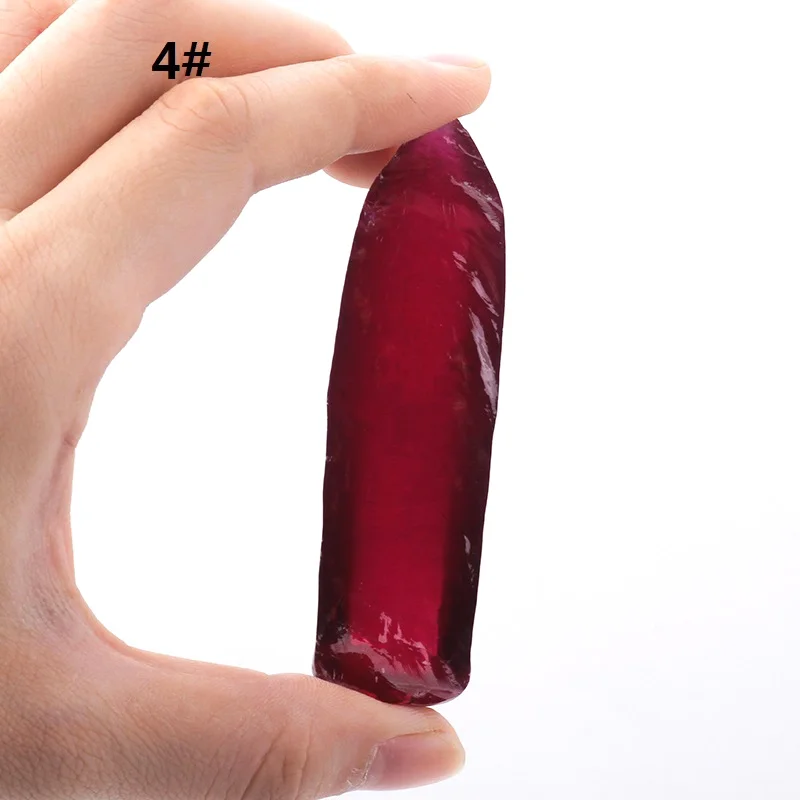 

Starsgem Synthetic corundum rough red ruby uncut unrefined material, Ruby 5#(other color are available)