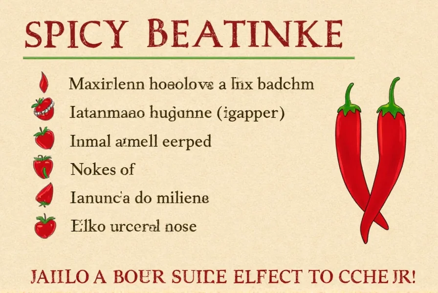 Scoville Heat Unit Scale