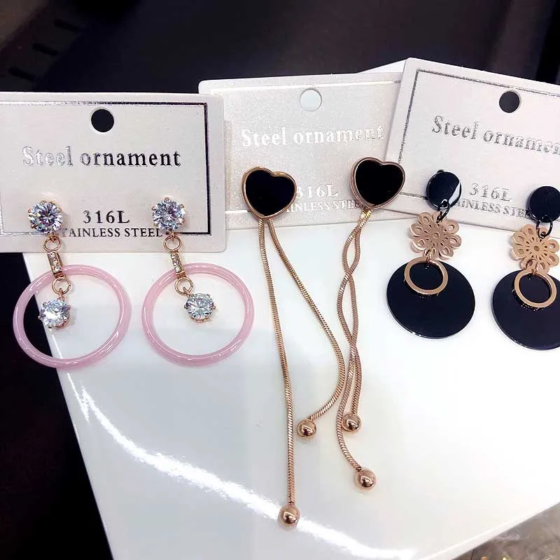 

PUSHI women good quality earrings fashion earrings fashion jewelry in bulk