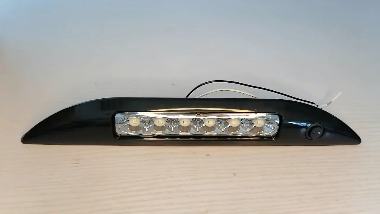 Slim Led Awning/porch Light Rv Caravan Camper Led Porch Light Door Entrance Utility Light With