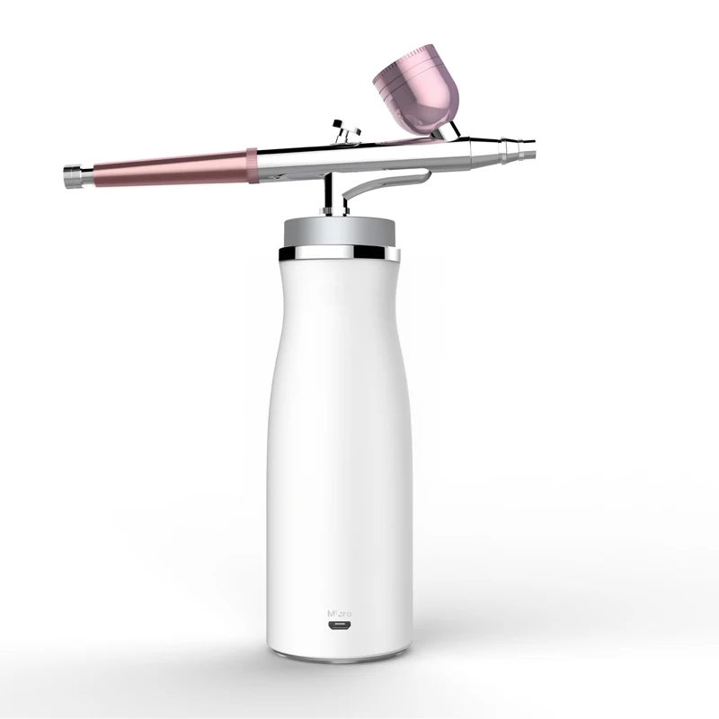 

Professional Portable Mini Cordless Nano Oxygen Injection Instrument Handheld Facial Beauty Spray Face Steamer