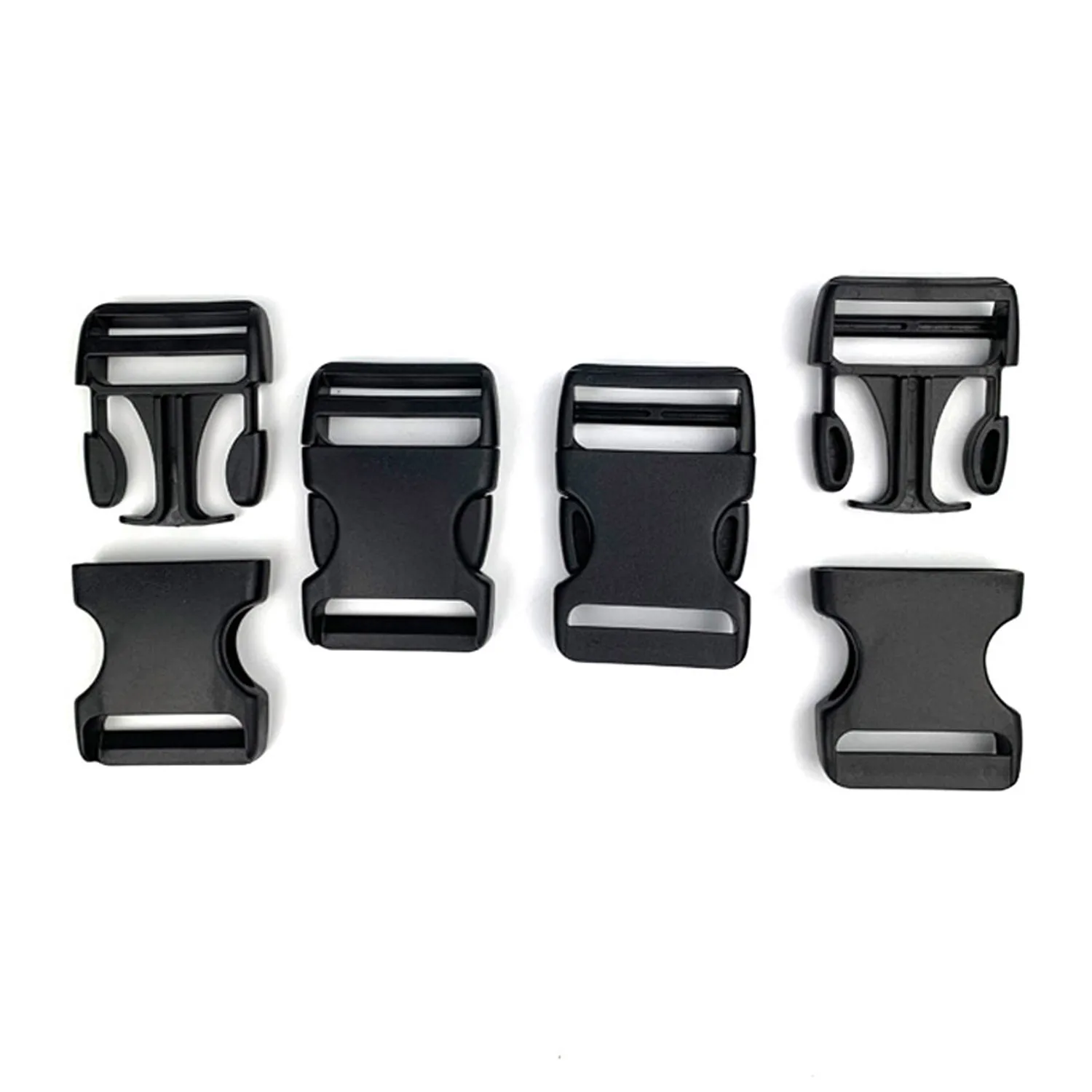 

wholesale cheap black custom color pom plastic buckles side release, Customized