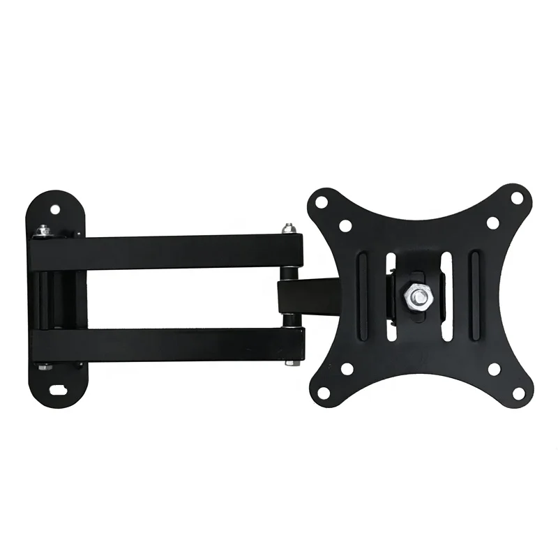 

V-STAR soporte de tv fijo bracket tv motorized support tv wall mounted bracket full motion 14"-27", Black