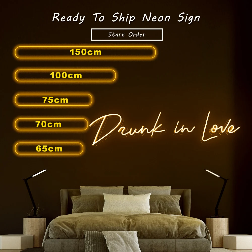 

Bok Free shipping dropshipping 75cm acrylic flexible pvc silicone led light custom neon sign, 22 colors optional