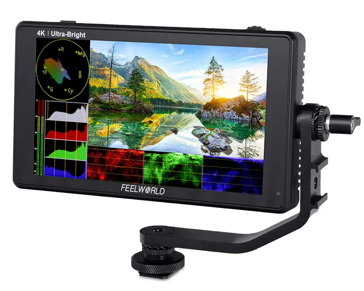 

FEELWORLD 6inch 2600nit brightness touchscreen hdmi monitor