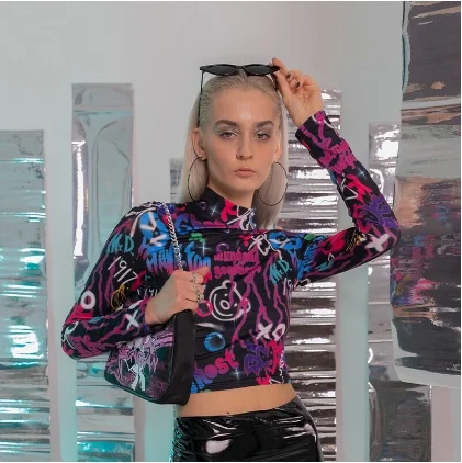 

High Quality Printing Chain Bag Woman Underarm Bag messenger Shoulder Handbags For Ladies, Pink,blue