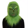 /product-detail/superior-latex-christmas-grinch-mask-with-long-hair-xmas-hat-and-gloves-party-prop-holiday-decoration-62419829026.html