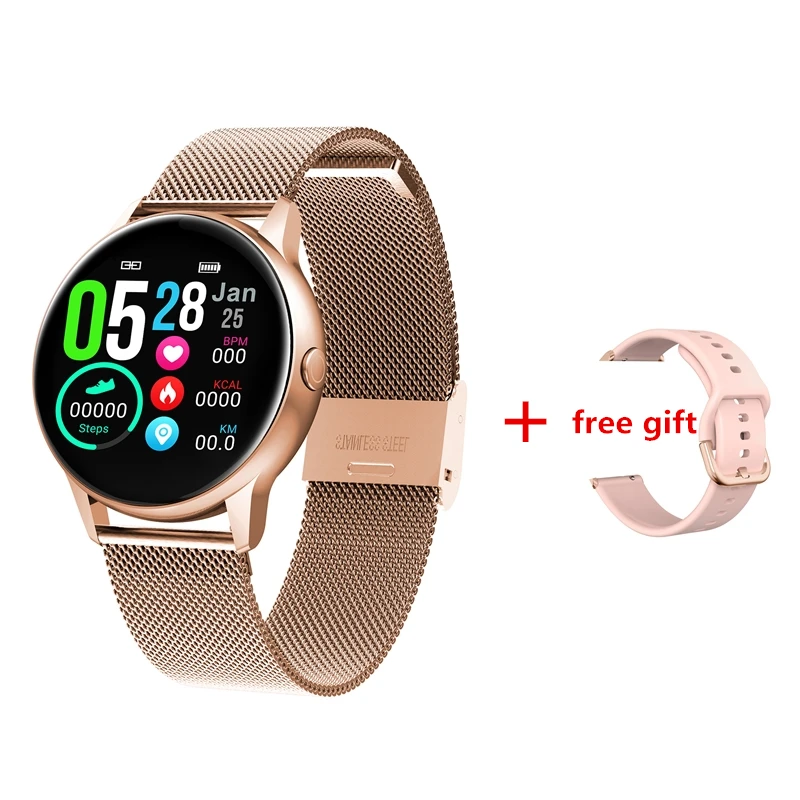 

2021 Smart Watch IP68 Waterproof Smart Watch DT88 Mulit Sport Mode Women Blood Pressure Silicone Sport Smartwatch