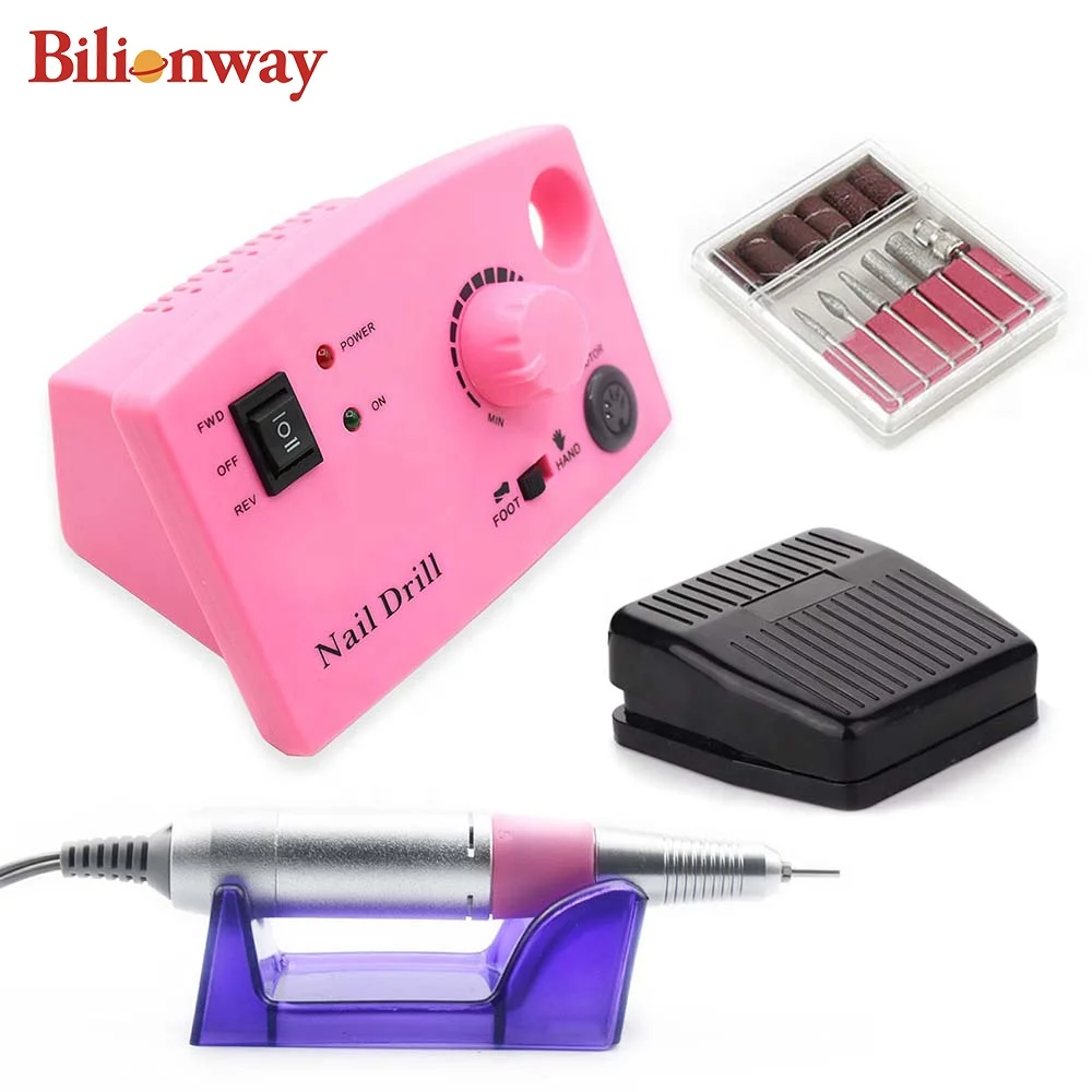 

Private Label Nails File Pedicure Portable Manicure Machine Strong Electric Nail Drill Tools