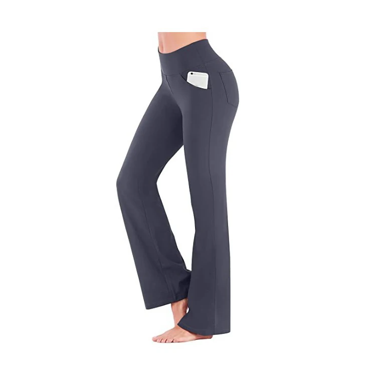 

Spandex / Nylon high waist women workout yoga pants leggings workout wear for hot sale, Black,gray,blue,red
