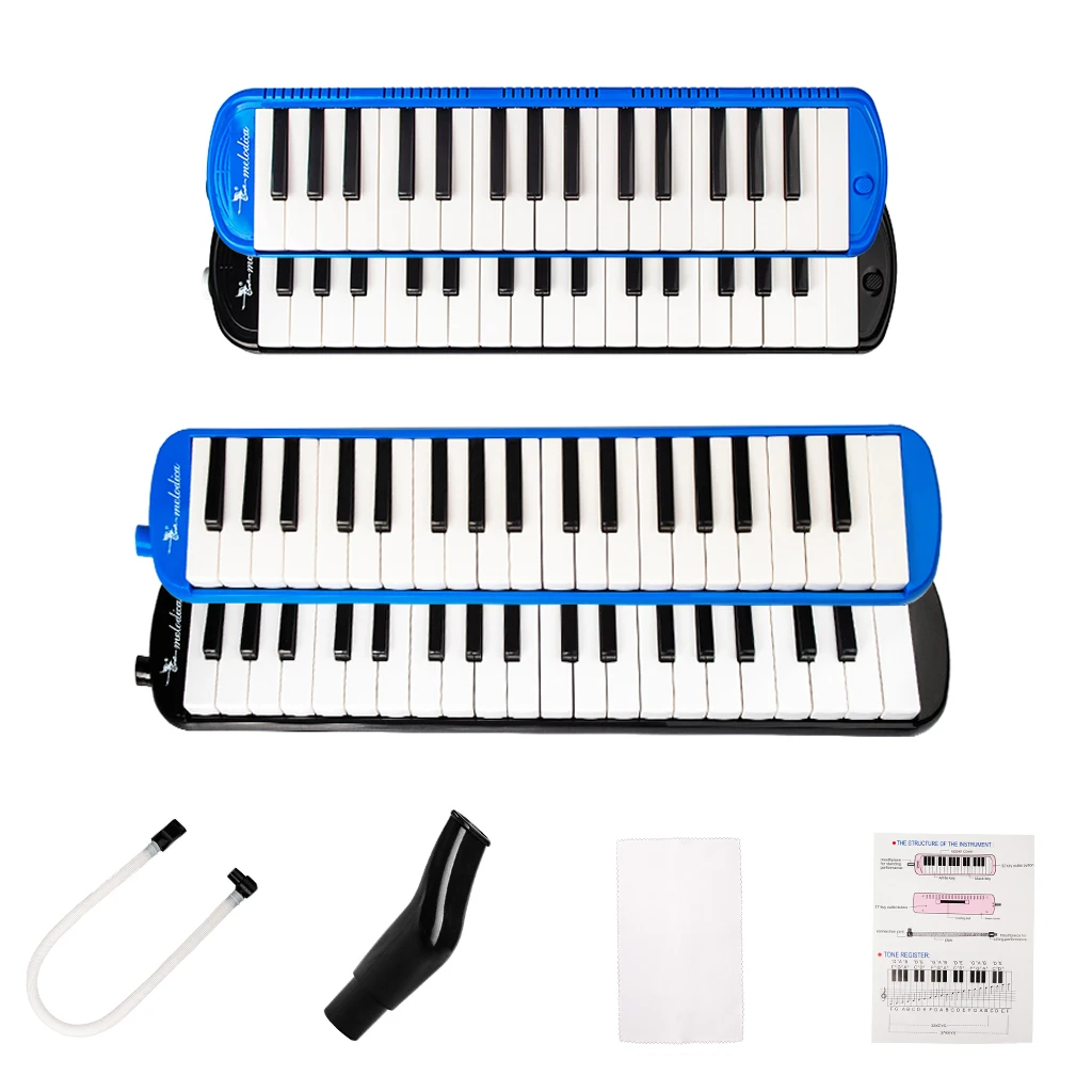 

Swan 32/37 Keys Melodica Mouth Organ With Blowpipe And Mouthpiece Keyboard Organ Melodica Instrument Gift For Students And Kids, Blue / black (optional)