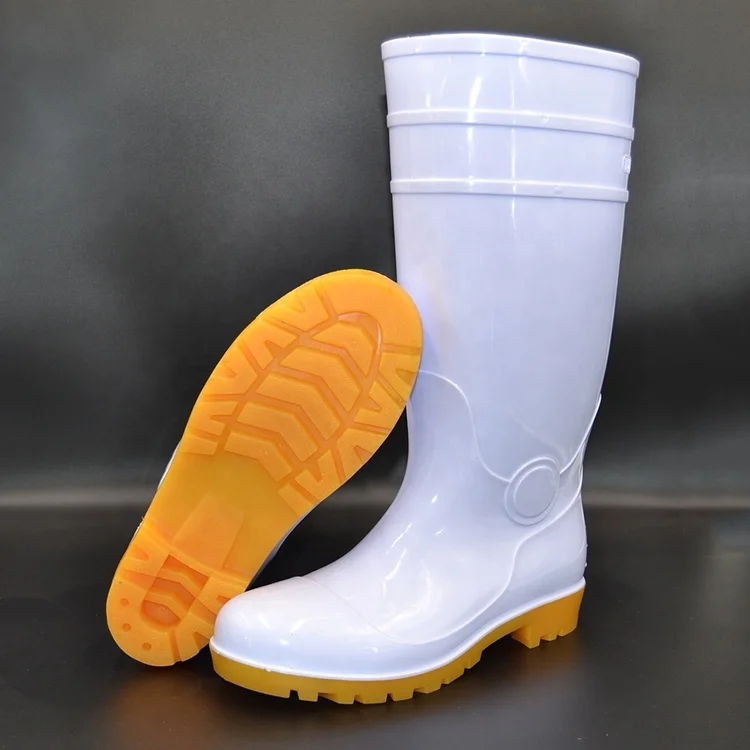 

Construction Industrial Waterproof Pvc Work Rain Boots Rain Boots, Black/white/customized