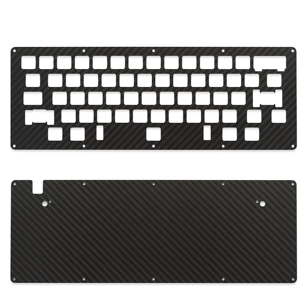 Carbon Fiber Keyboard Plate Custom Mechanical Keyboard 3k Full Carbon