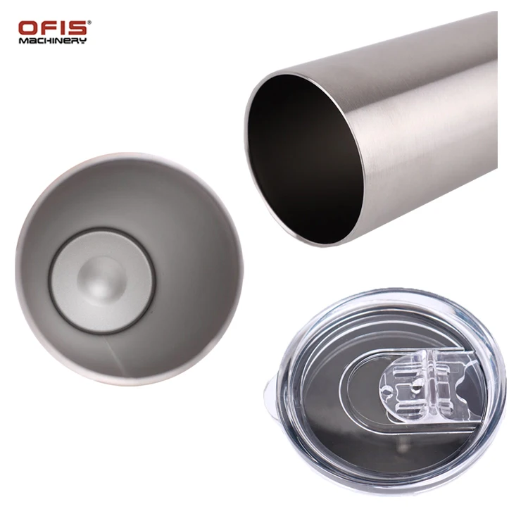 20oz 600ml Stainless Steel Skinny Tumbler Mug Insulated Sublimation Straight Water Bottle