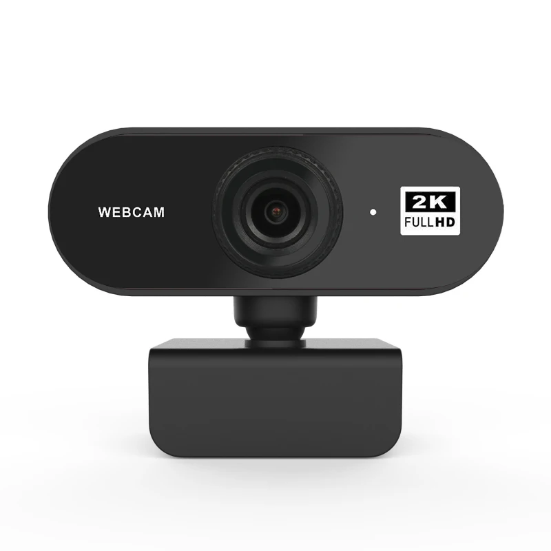 

Dropshipping Auto Focus 2K HD Webcam Built-in Microphone High-end Drive-free Computer Camera, Black