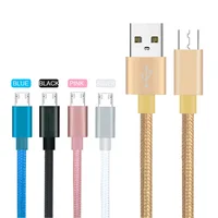 

Charging Cable for Galaxy S10, nylon braided strong cooper wire 2A USB type C cable
