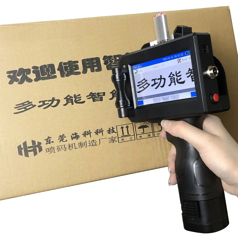 

Portable Expiry Date Hand Jet Printer Machine Batch code Handheld Inkjet Printer Gun for Sale