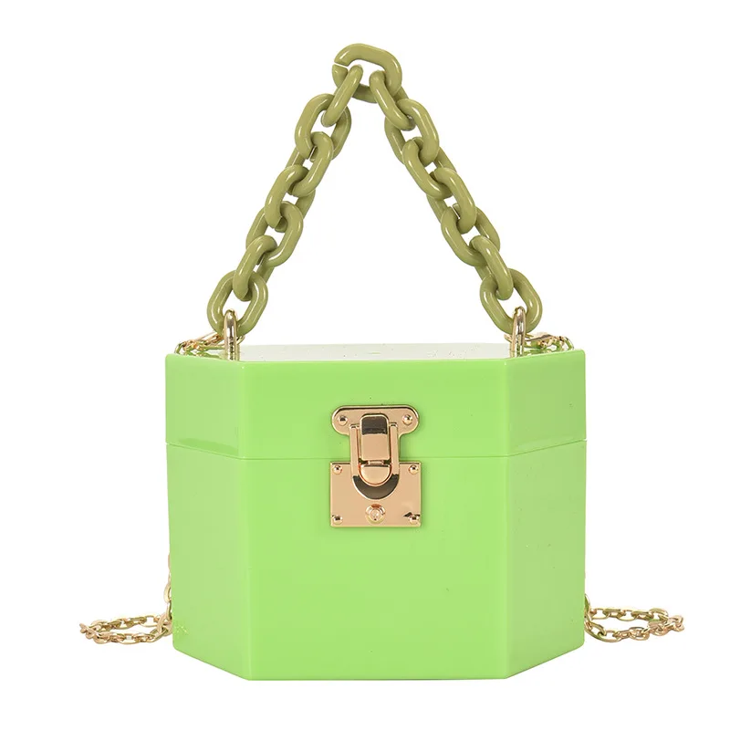 

Amazon Latest Top Quality Luxury Shoulder Women Tote Bag Ladies Clutch Acrylic Box Bag Evening Party Crossbody Bags, 9 colors