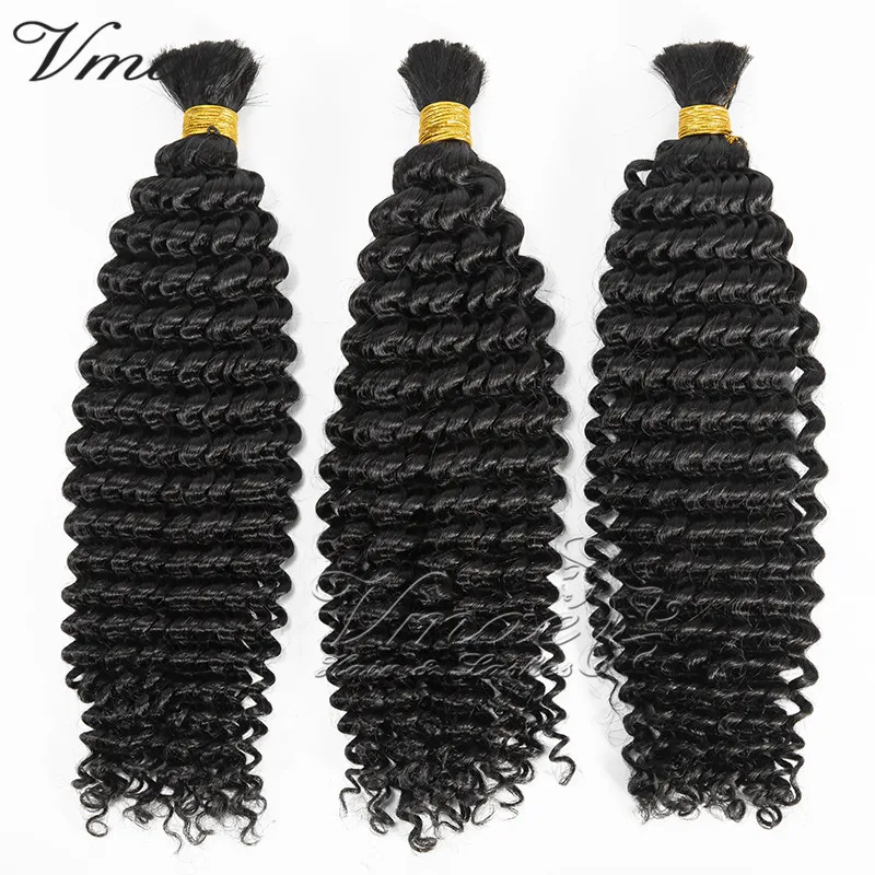 

VMAE Peruvian Raw Virgin Cuticle Aligned Hair Double Drawn Smooth Straight Deep Wave Kinky Curly Human Hair Bulk Extension