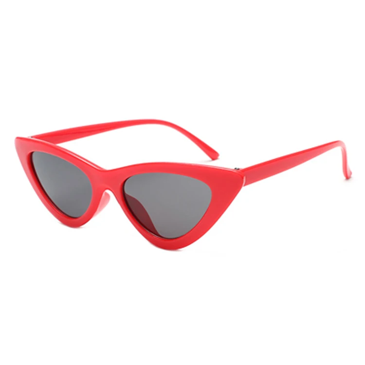 

New Style Colorful lens Sunglasses PC Cat Eyes Sunglasses