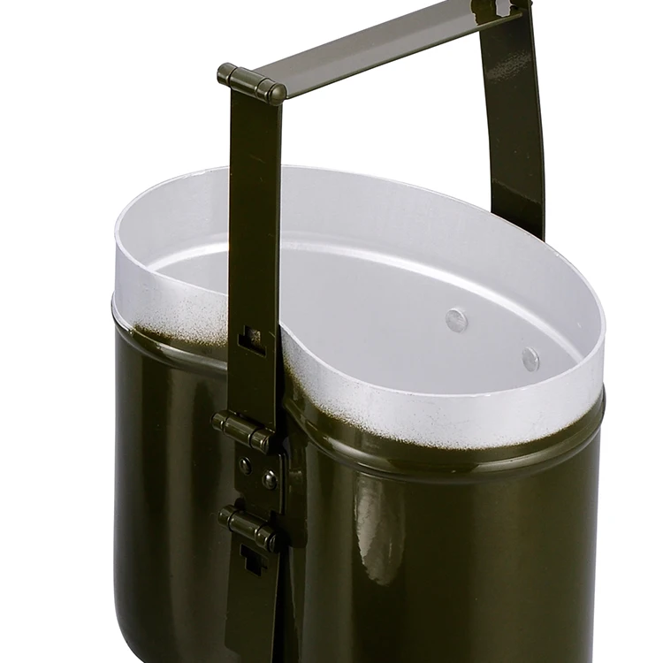 1l Military Water Canteen Aluminum Water Canteen Camping Canteen With