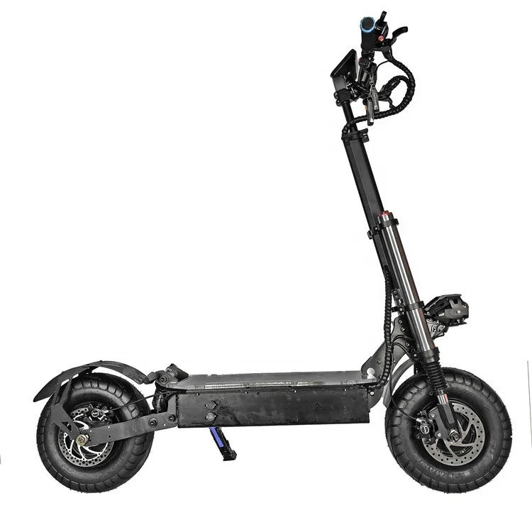

REALMAX SX-13 new design fat wheels powerful 13 inch off road lithium battery electric folding scooter with Chinese suppliers, Black