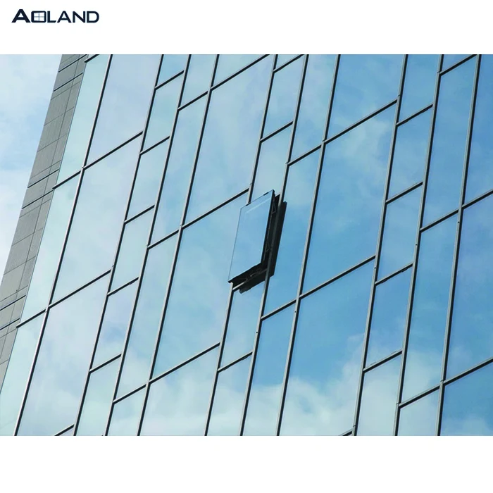 
Aluminum glass curtain wall with System Design Fabrication for building Exterior 