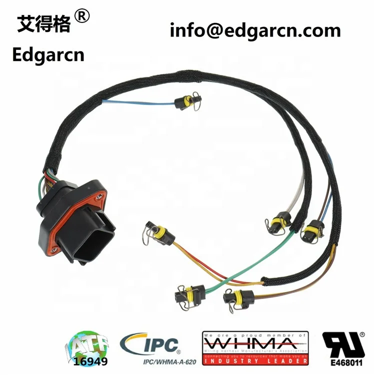 Diesel Wire Harness C9 Use Connector Dtv02-18pa-c032 Or Dtv02-18pb-c032