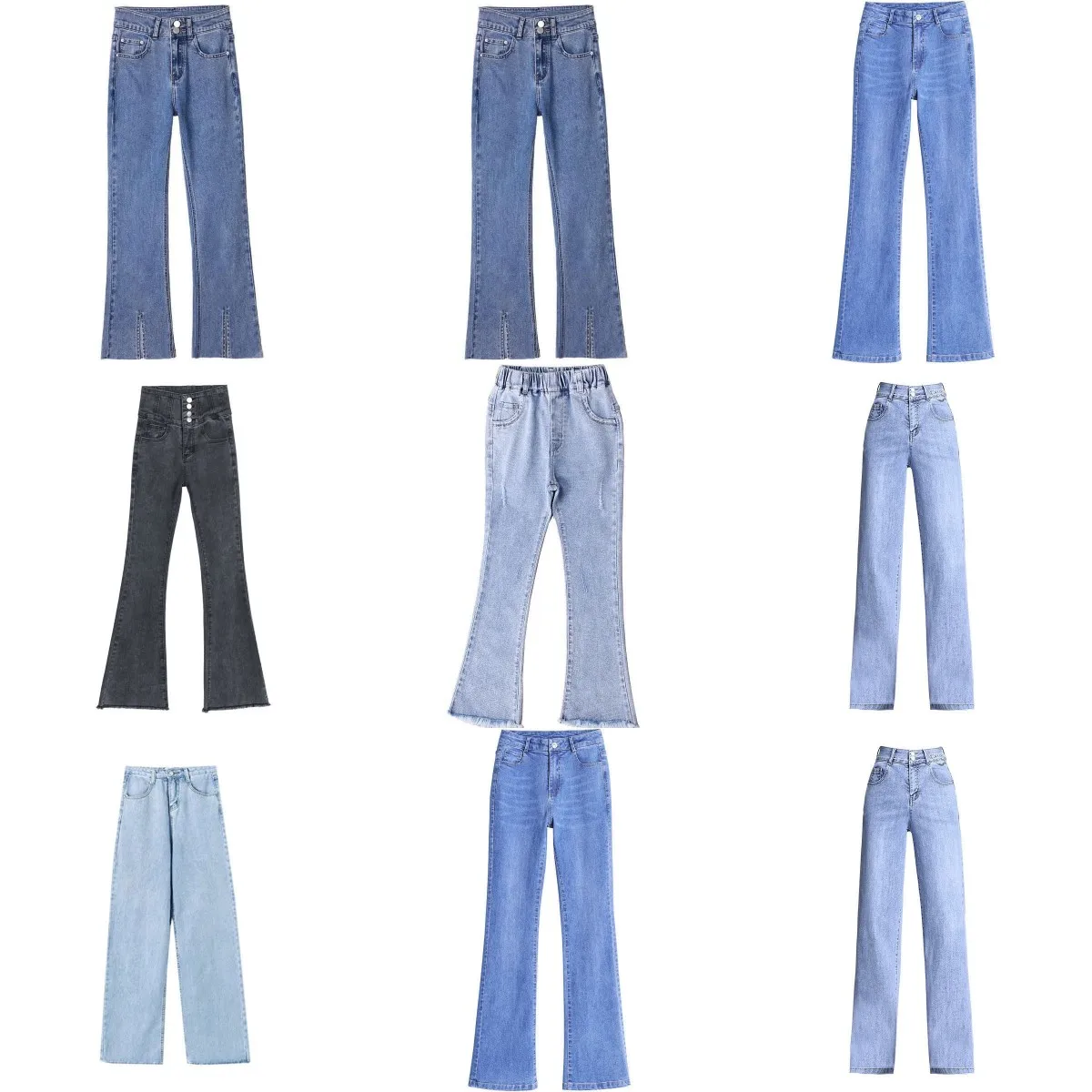 

women's denim casual jeans Plus Size Women's Jeans Factories