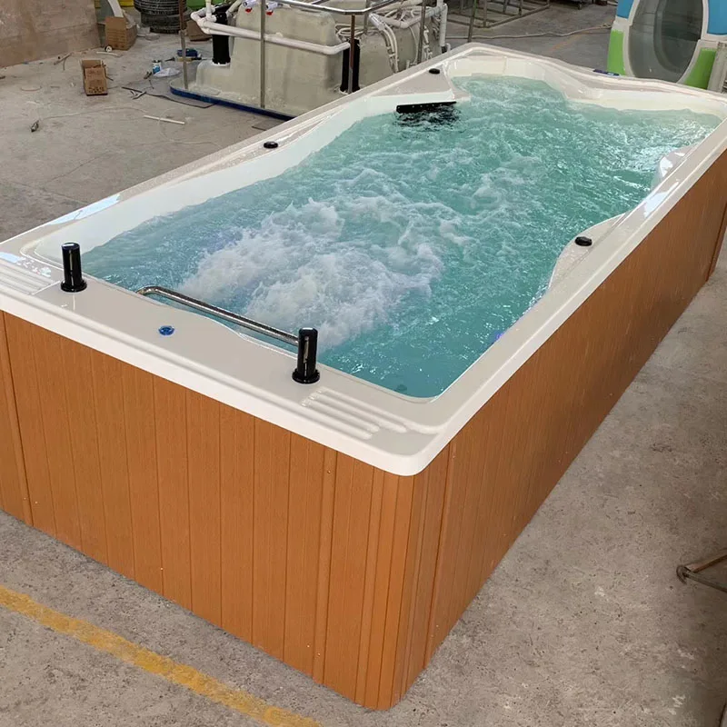 Outdoor Swimming Pool Hot Jacuzzi Big Spa With Jets Swim Bathtub