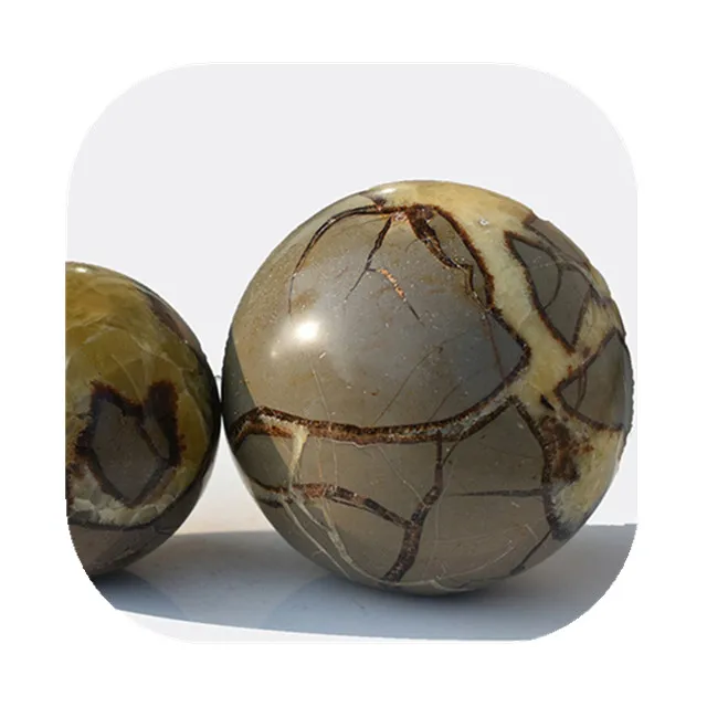 

Wholesale natural healing crystal energy crystal sphere ball septarian stone spheres for home decoration