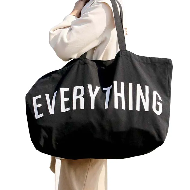 

OEM Quality Custom outdoor fashion beach bag large canvas tote bag, Customized color