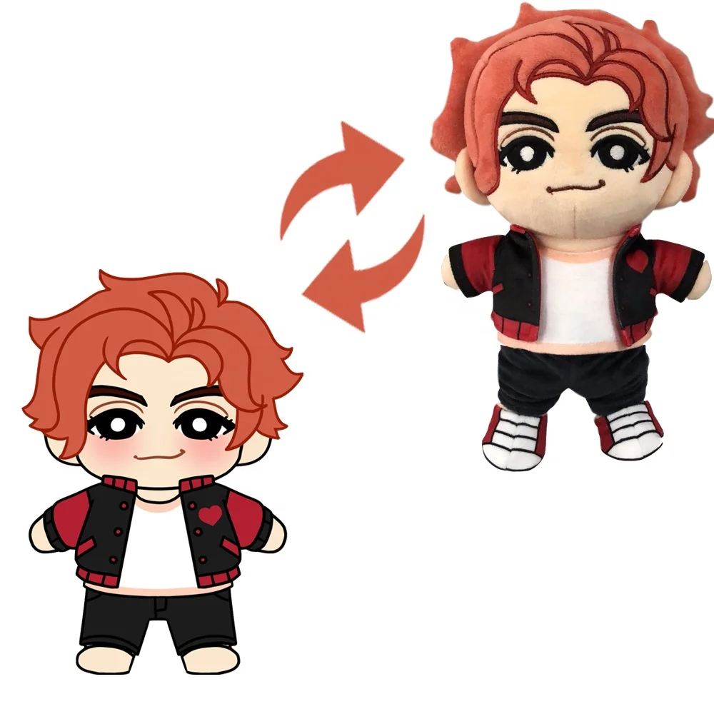 

Chinese OEM Custom Stuffed Plush Animal Toys Custom Action Figure Make Your Design Real Personality Game Lover Gift Mascot Toys