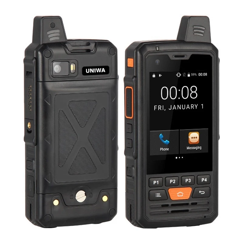 

Wholesale Price UNIWA F50 POC Walkie Talkie Rugged Cellular Phone 1GB+8GB 4000mAh Battery 2.8 inch 4G SOS OTG Smartphone