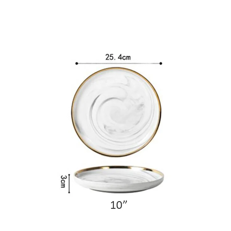 
turkish fancy rose gold dinnerware sets 