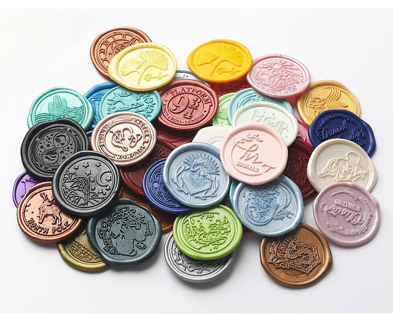 In Stock 80 Colors Paraffin Wax Seal Sticks Glue Gun Sealing Wax Stick