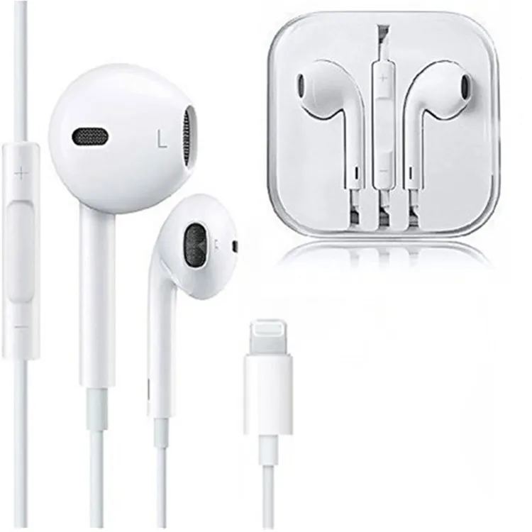 free shipping Wholesale Lowest price original  white wired  Iphone earphone  for Iphone 7 8 8plus x xr xs xsmax earphone