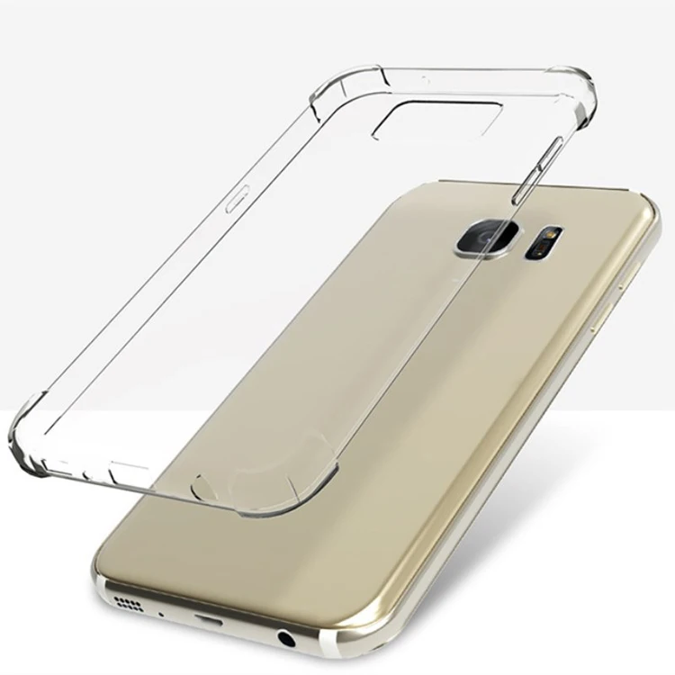 

Sale To Ebay Market Soft Case Custom 1mm Airbag Shockproof Transparent TPU Mobile Phone Back Cover for Huawei Honor 7X