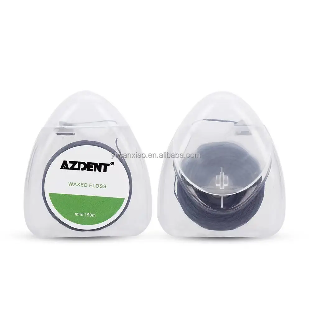 

Dental Floss Different Flosser Flavors With Custom Logo 50m Promotional Dental Floss Tooth, White/black