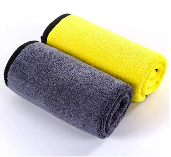 

Microfiber Cleaning Towel Dual Layer Car Cleaning Clothes Coral Fleece Washing Cloth for Polishing and Drying Detailing Towel
