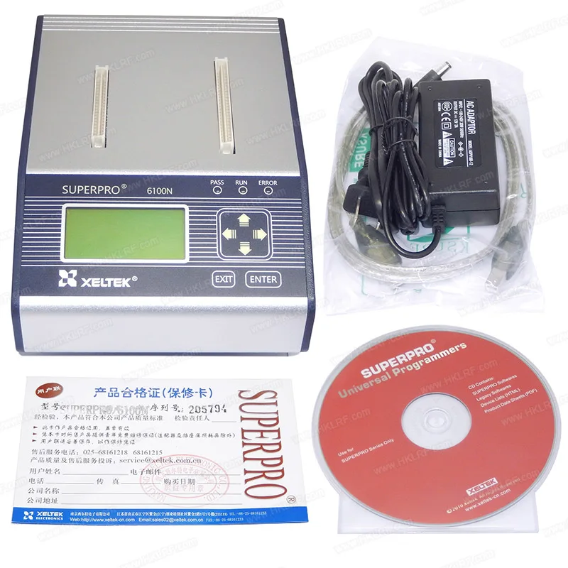 
Original New Superpro 6100N Xeltek 6100N in Stock USB Programmer IC Burner read write ic software  (60766204034)