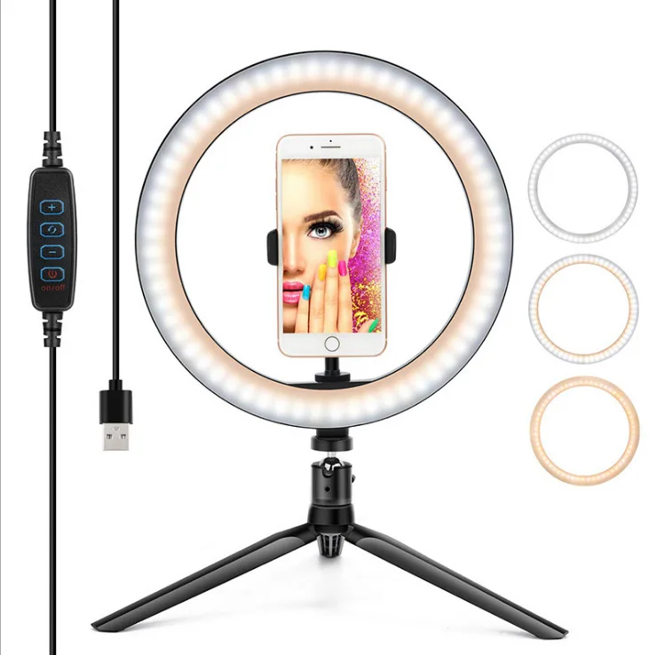 

26cm 10inch 3000-6500K LED Ring Light for Makeup