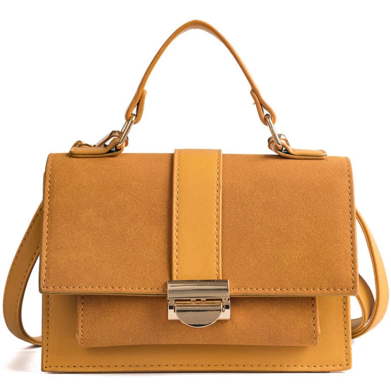 

Wholesale 2021 trendy versatile handbags Korean fashion cross-body bag The designer's new frosted handbags for women, 5 colors